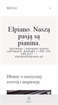 Mobile Screenshot of elpiano.pl